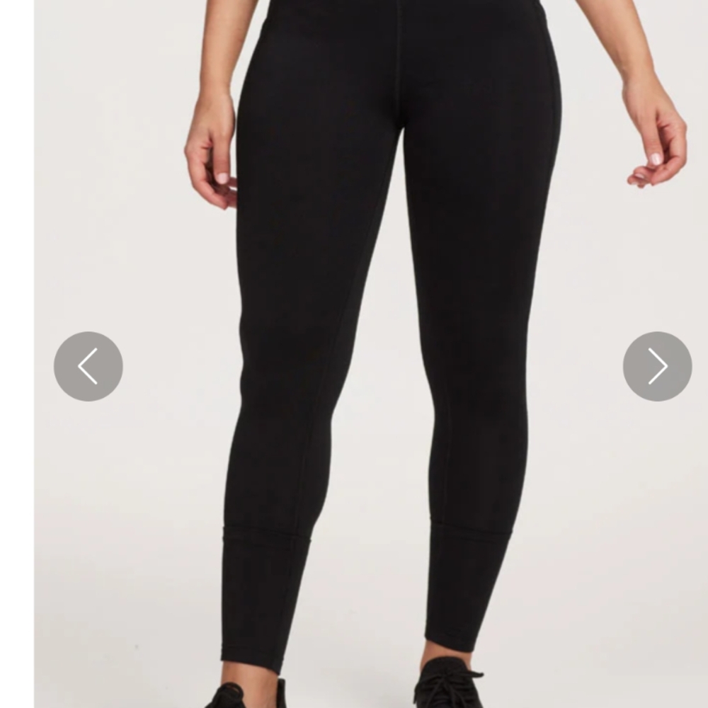 Black High-Waisted Leggings